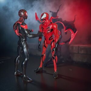 2022 Marvel Carnage Action Figure Miles Morales Vs Carnage Battle Pack A8